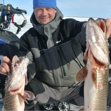 Зимняя рыбалка — озеро Чусовское