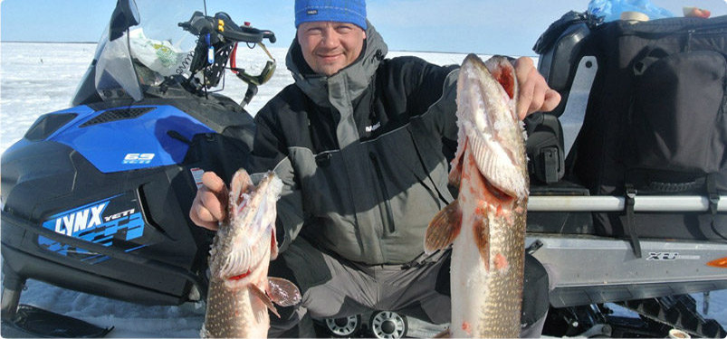 Зимняя рыбалка — озеро Чусовское